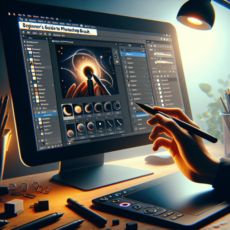 beginner's guide to photoshop brush settings for digital art