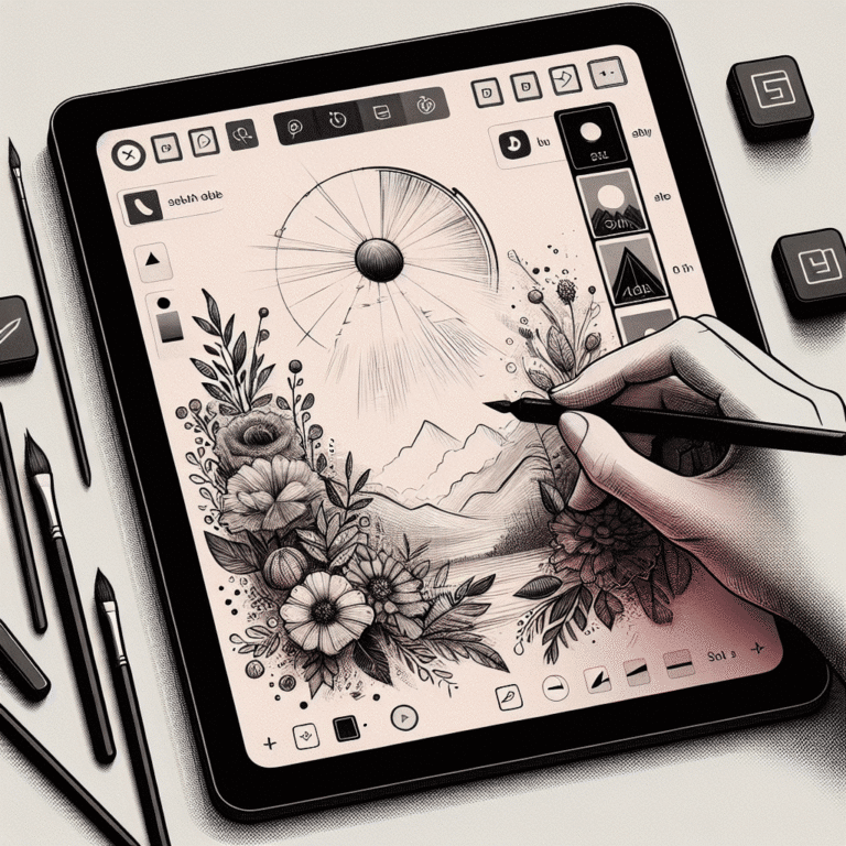 procreate brush settings for sketching
