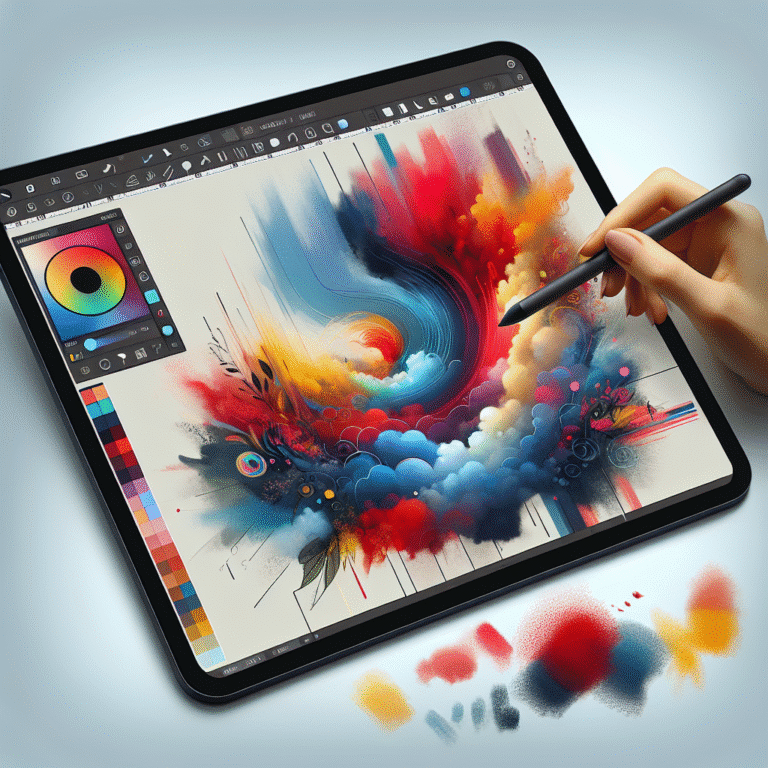 how to blend colors in procreate