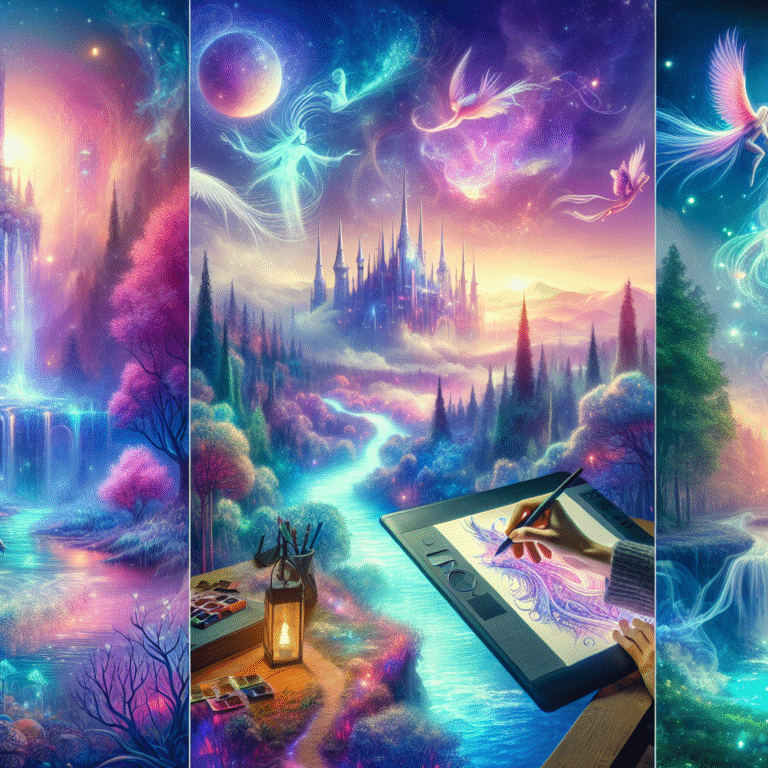 fantasy art inspiration for digital artists