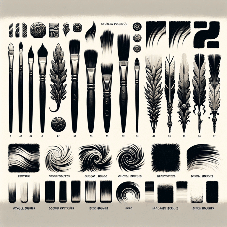 photoshop brush settings for digital art