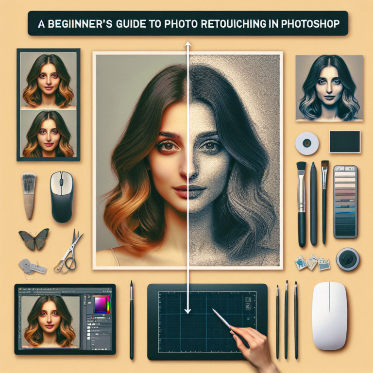 a beginner's guide to photo retouching in photoshop