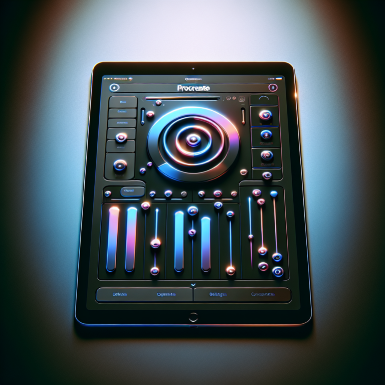 dedicated ipad settings for optimal procreate performance