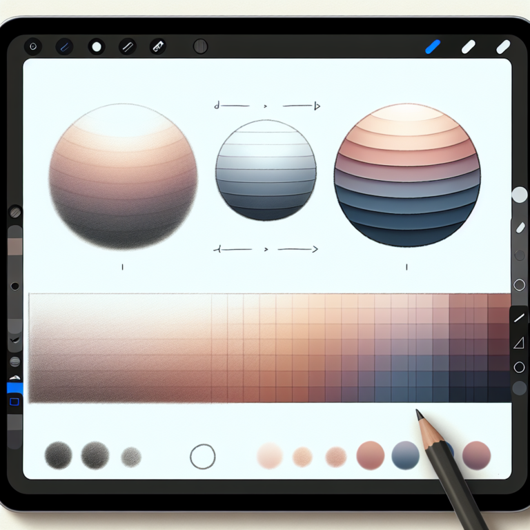 shading techniques in procreate