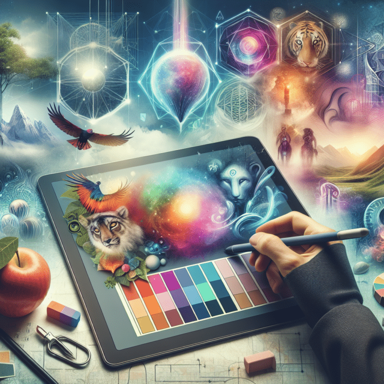 creative prompts for digital painting practice