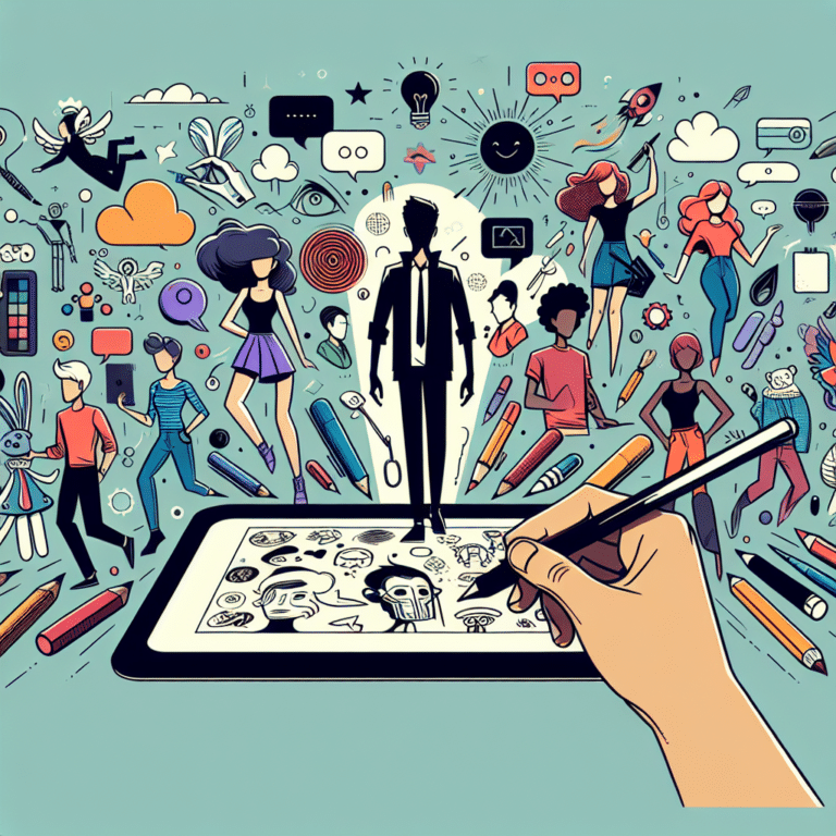 easy character design ideas digital art