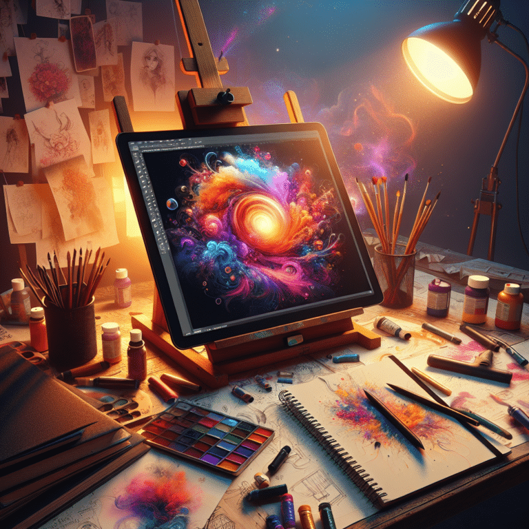 creative prompts for digital painting practice