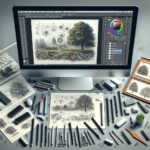 photoshop tricks for creating realistic drawings in simple steps