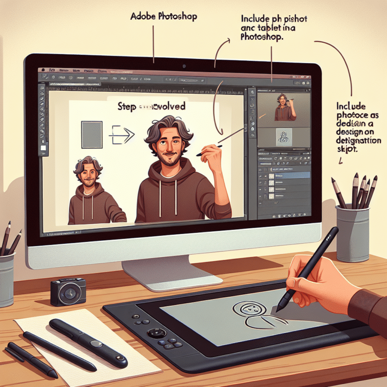 drawing in photoshop with a tablet for total beginners