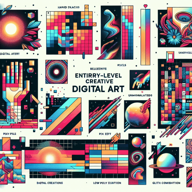 creative digital art ideas for beginners