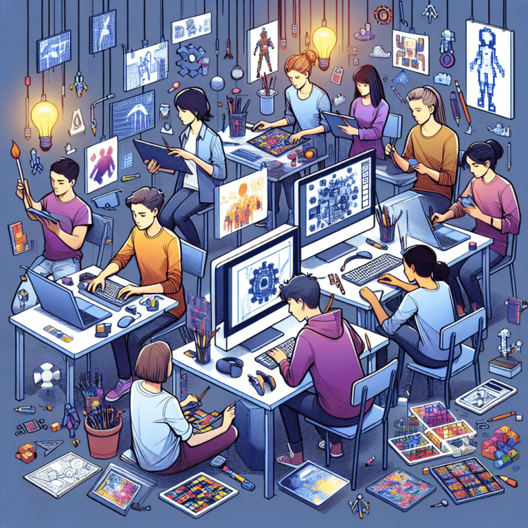 inspirational digital art projects for students