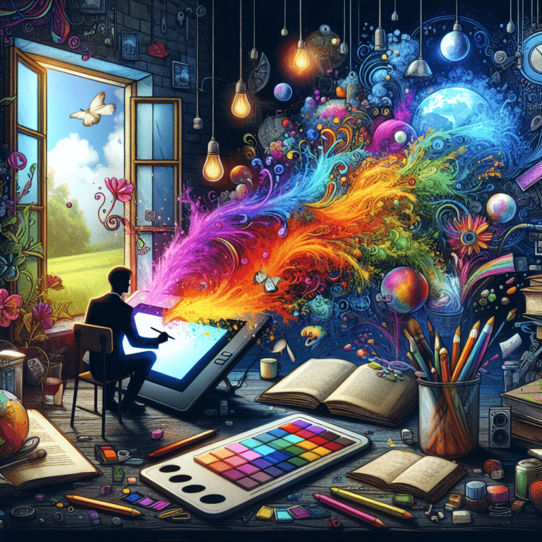 how to find inspiration for digital painting