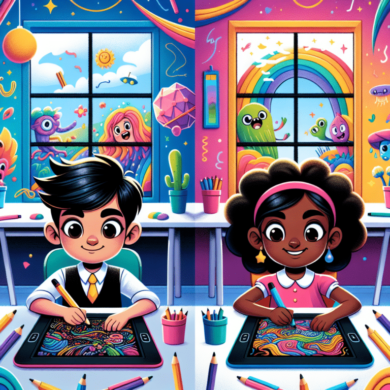 easy digital drawing tutorials for kids