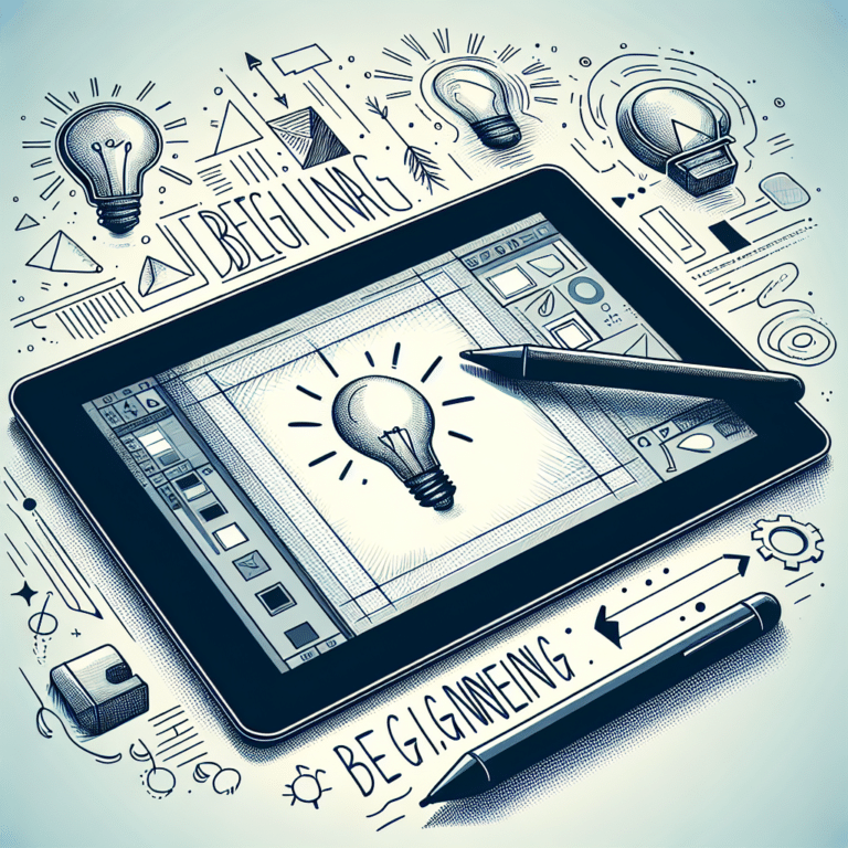 beginner tips for digital sketching