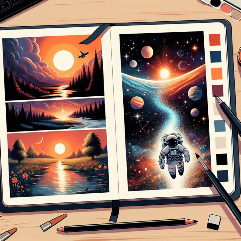 creative prompts for digital painting practice