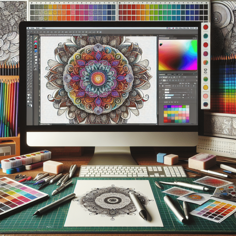 digital coloring tutorial for beginners