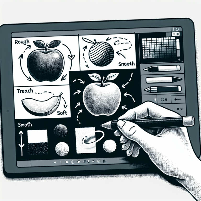 how to add textures in procreate